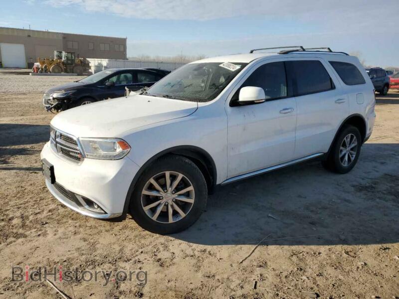 2016 Dodge DURANGO Limited (VIN 1C4RDJDG5GC459977) — фото 1 из 13, Copart, повреждение: передняя часть
