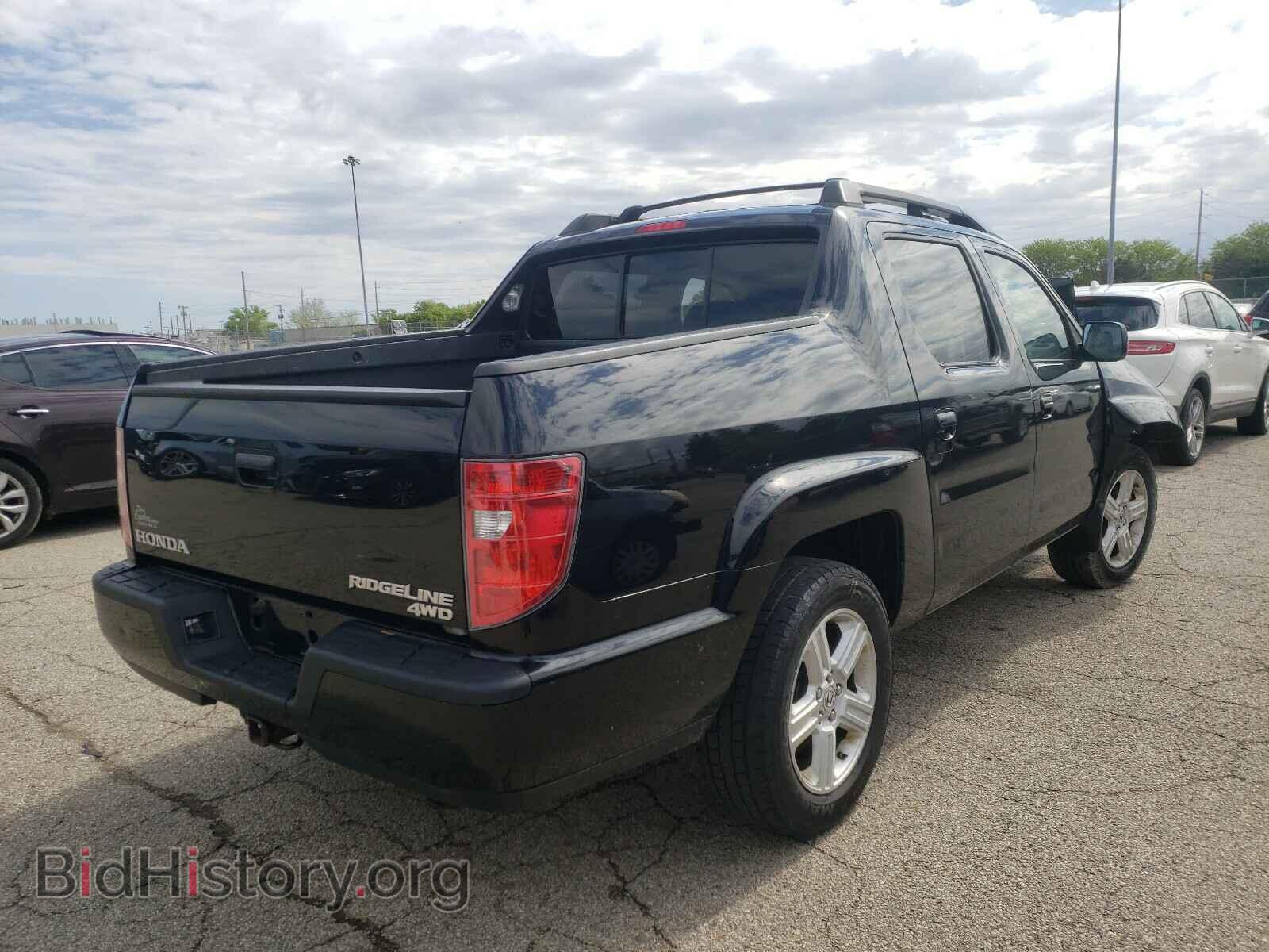 2011 HONDA RIDGELINE - VIN: 5FPYK1F5XBB008320 - Фото 4