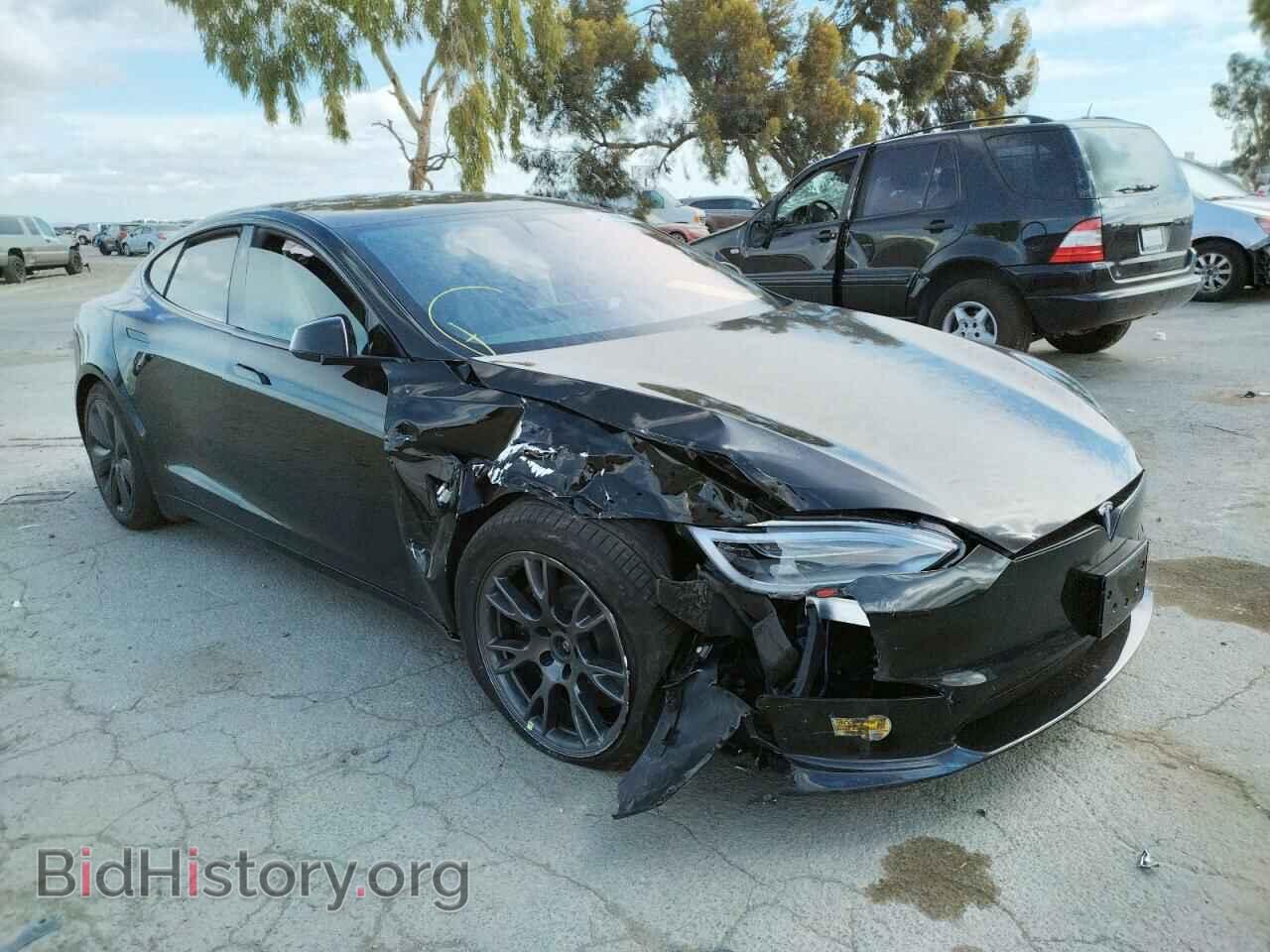Photo 5YJSA1E59MF443674 - TESLA MODEL S 2021