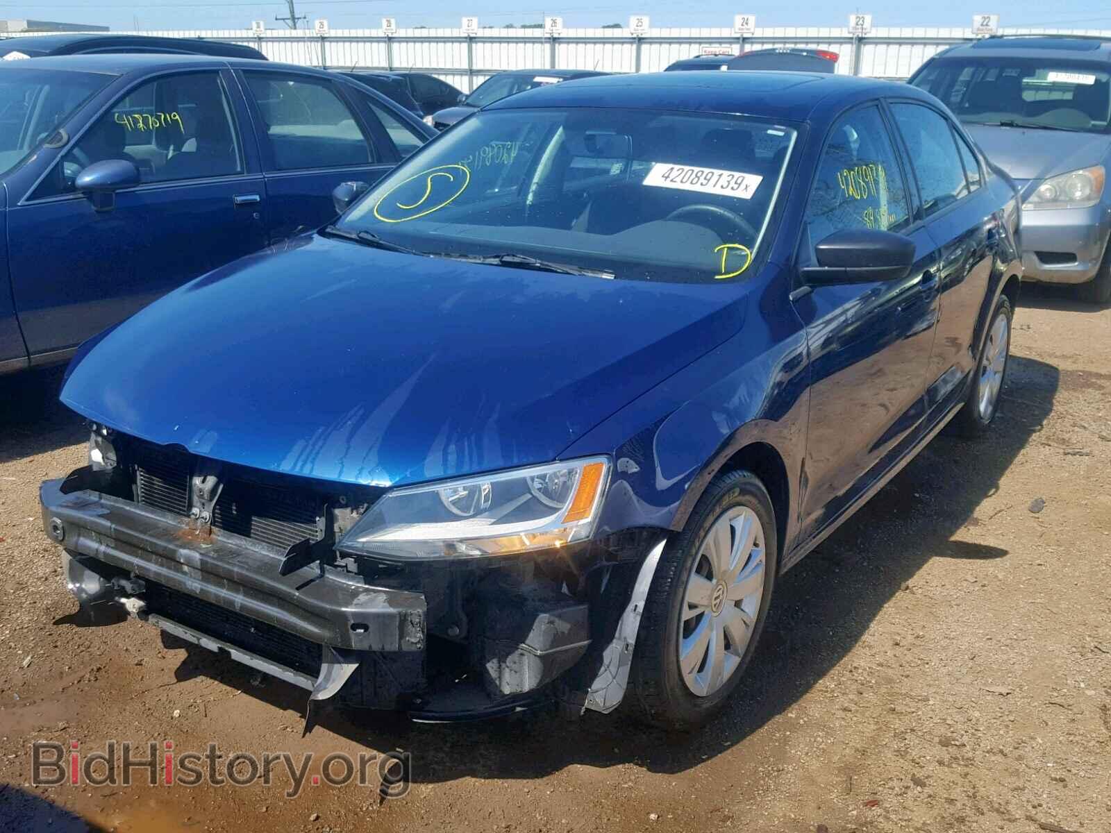 2012 VOLKSWAGEN JETTA - VIN: 3VW2K7AJXCM348454 - Фото 2