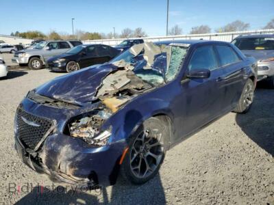 2017 Chrysler 300 300 S, синий — VIN 2C3CCABG3HH616193, Copart