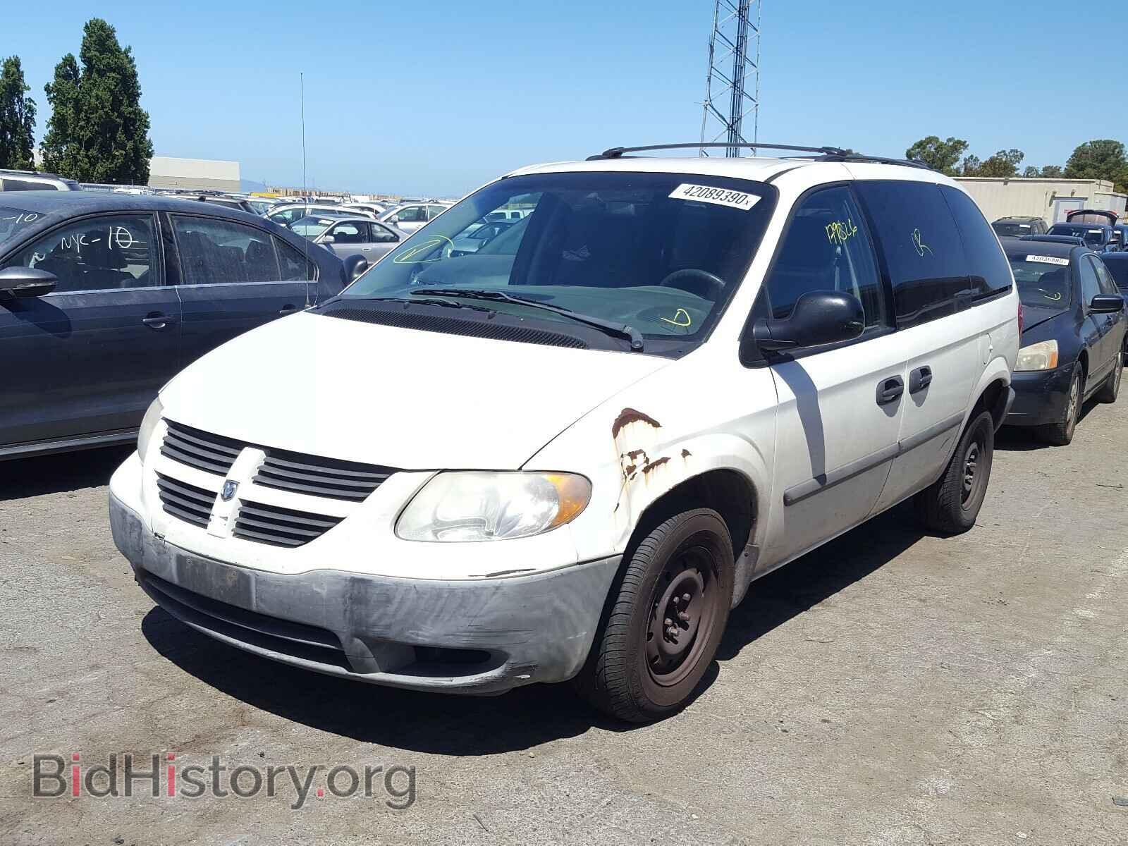 2007 DODGE CARAVAN - VIN: 1D4GP25R87B238922 - Фото 2