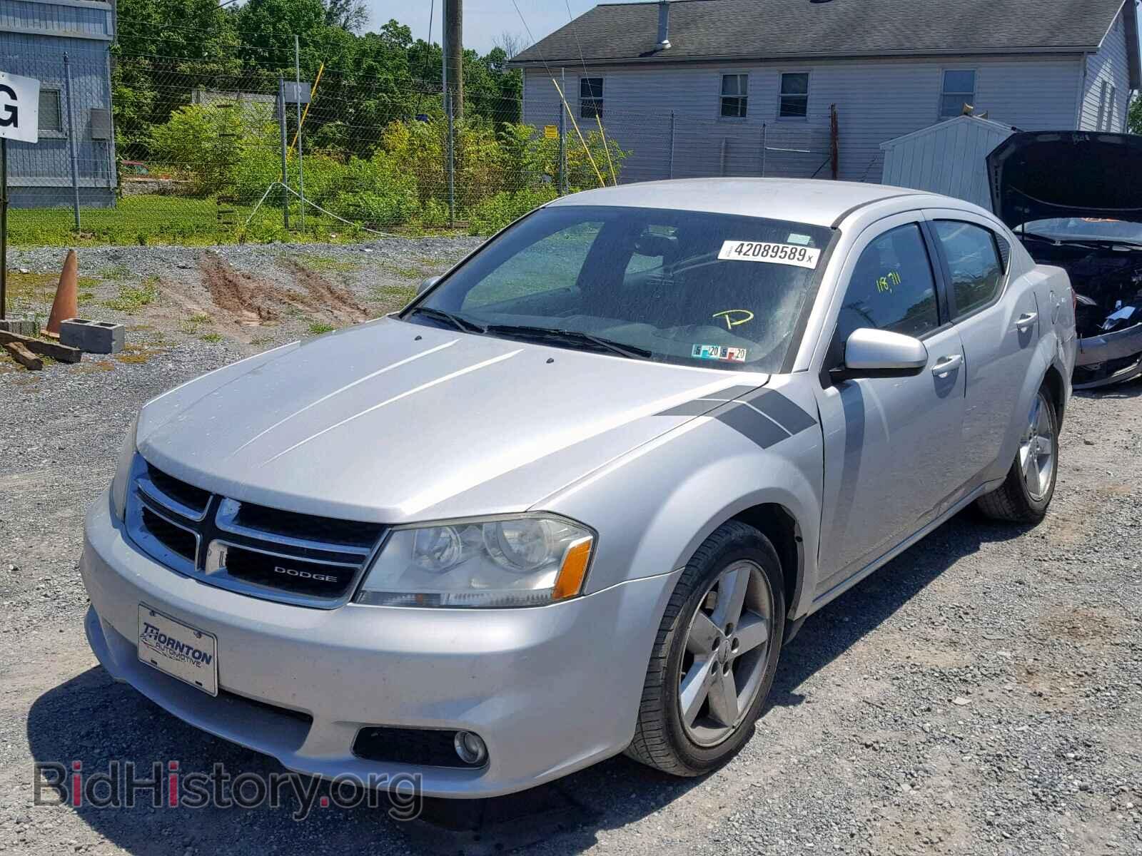 2011 DODGE AVENGER - VIN: 1B3BD2FG3BN554038 - Фото 2