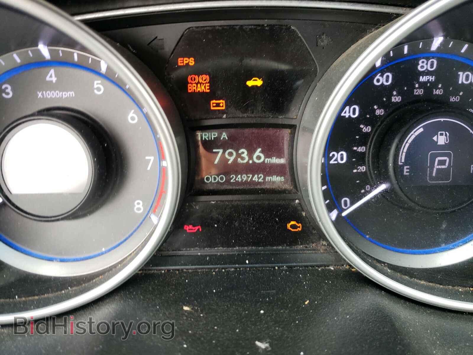 2012 HYUNDAI SONATA - VIN: 5NPEB4AC4CH341778 - Фото 8