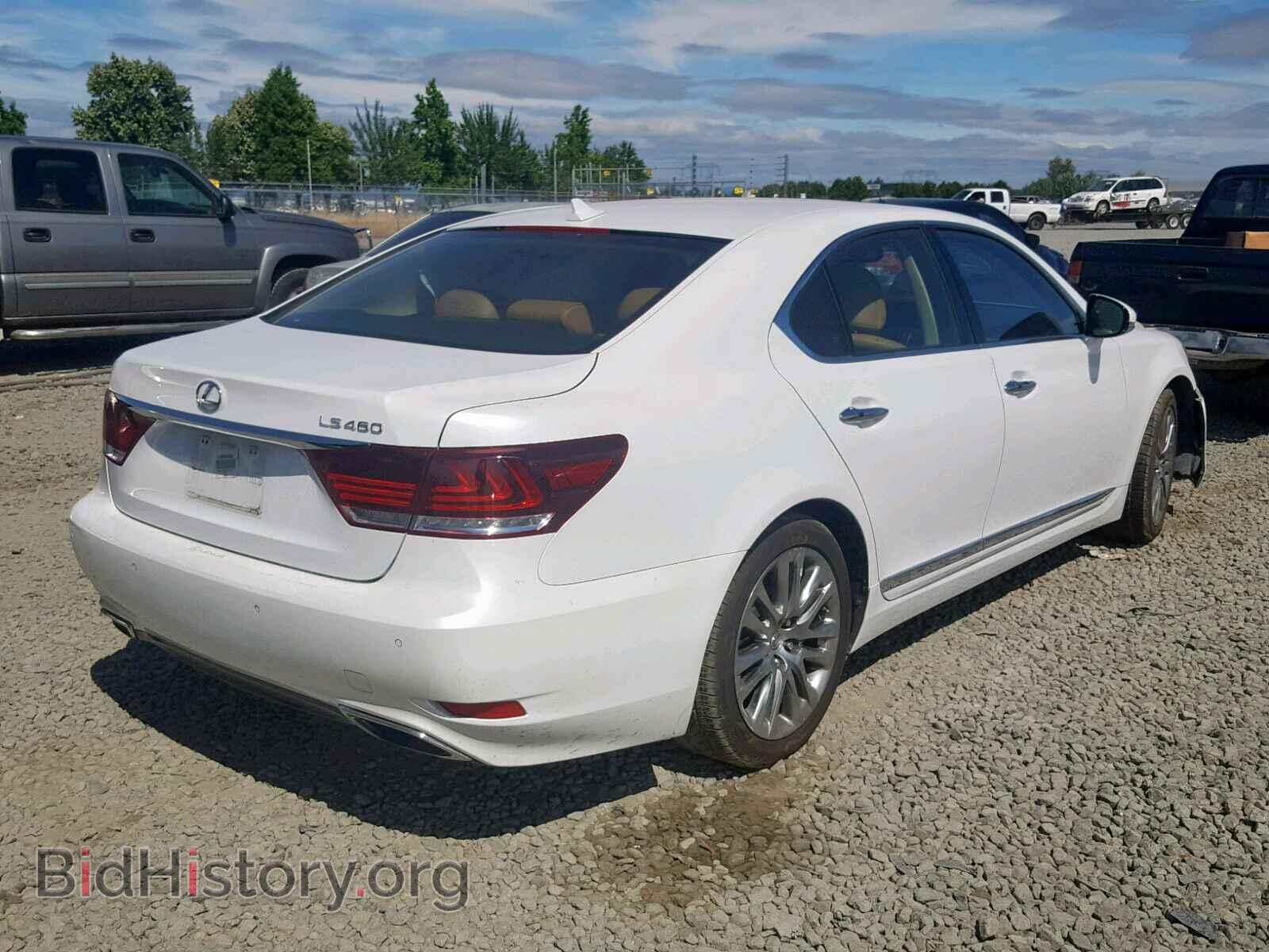 2013 LEXUS LS460 - VIN: JTHBL5EF9D5122468 - Фото 4