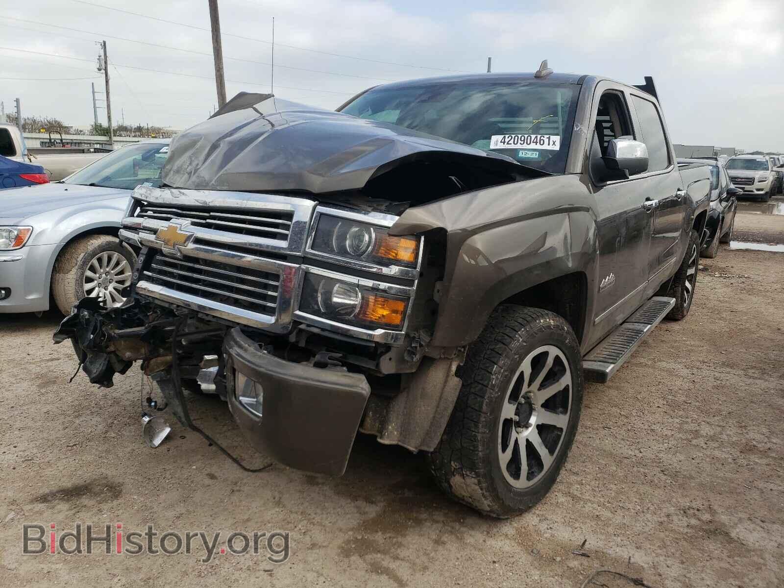 2015 CHEVROLET SILVERADO - VIN: 3GCUKTEC7FG121693 - Фото 2