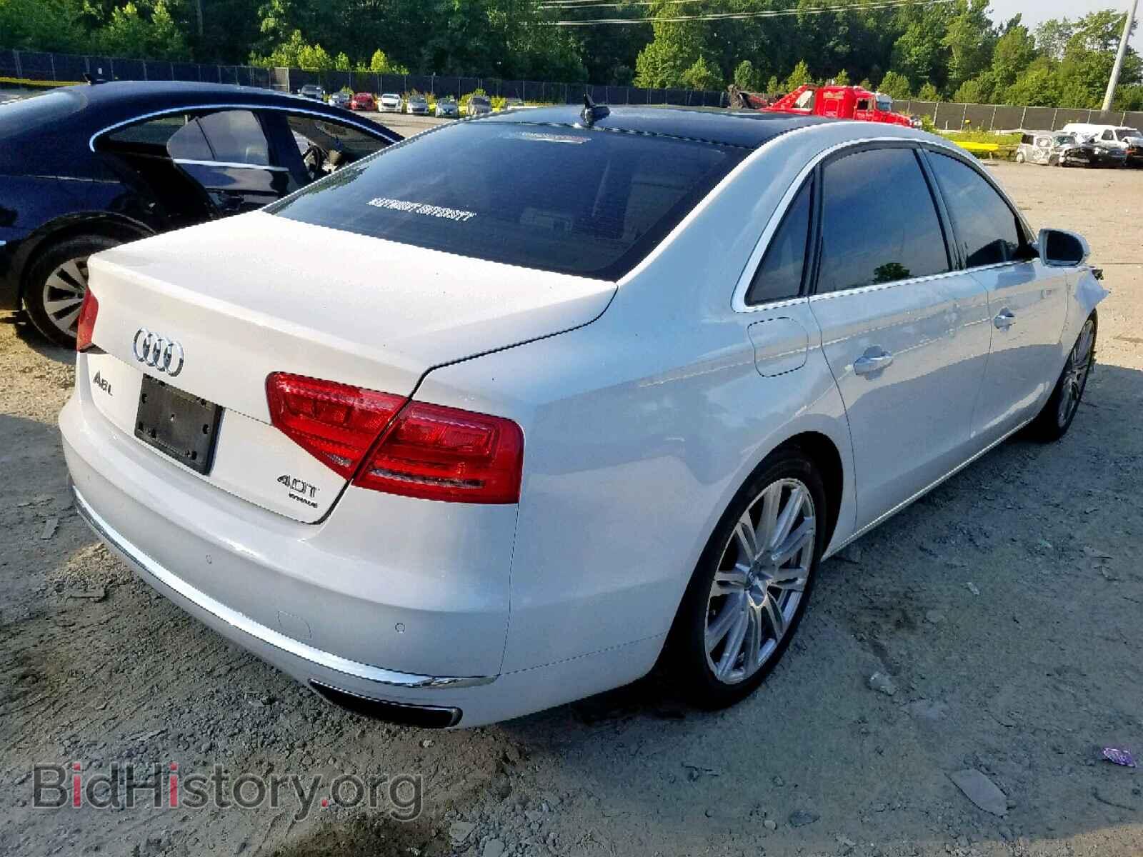 2013 AUDI A8 - VIN: WAUR2AFD5DN020428 - Фото 4