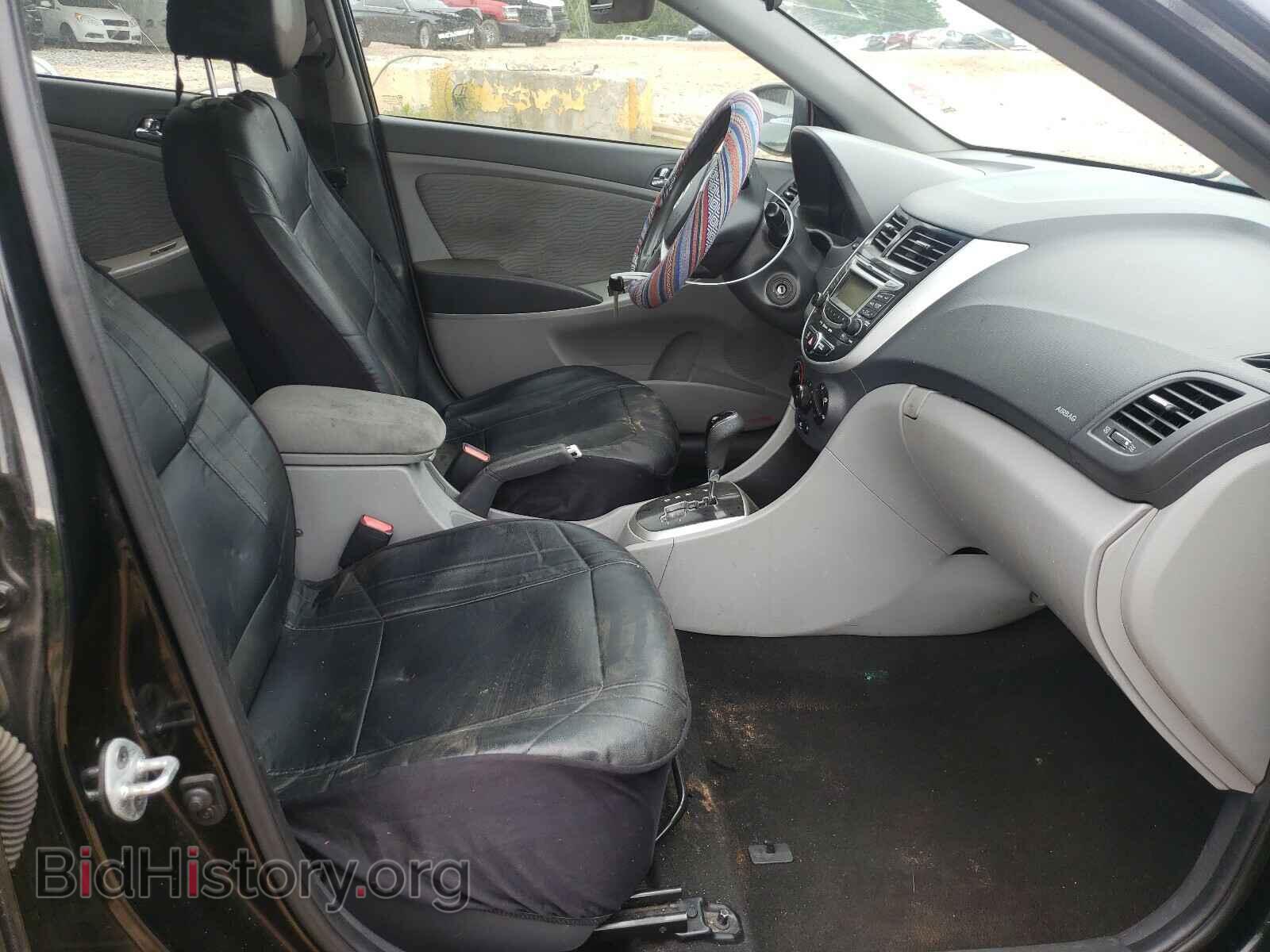 2013 HYUNDAI ACCENT - VIN: KMHCU4AE7DU475660 - Фото 5