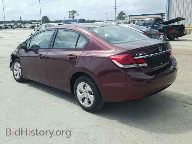 2013 HONDA CIVIC - VIN: 19XFB2F52DE083687 - Фото 3