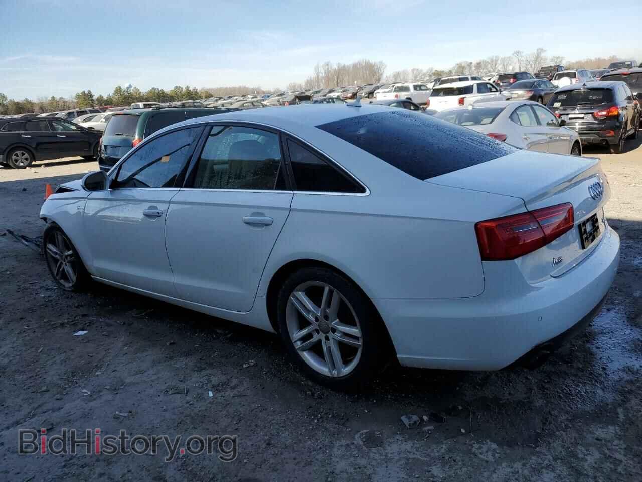 2012 AUDI A6 - VIN: WAUGGAFC2CN157826 - Фото 2