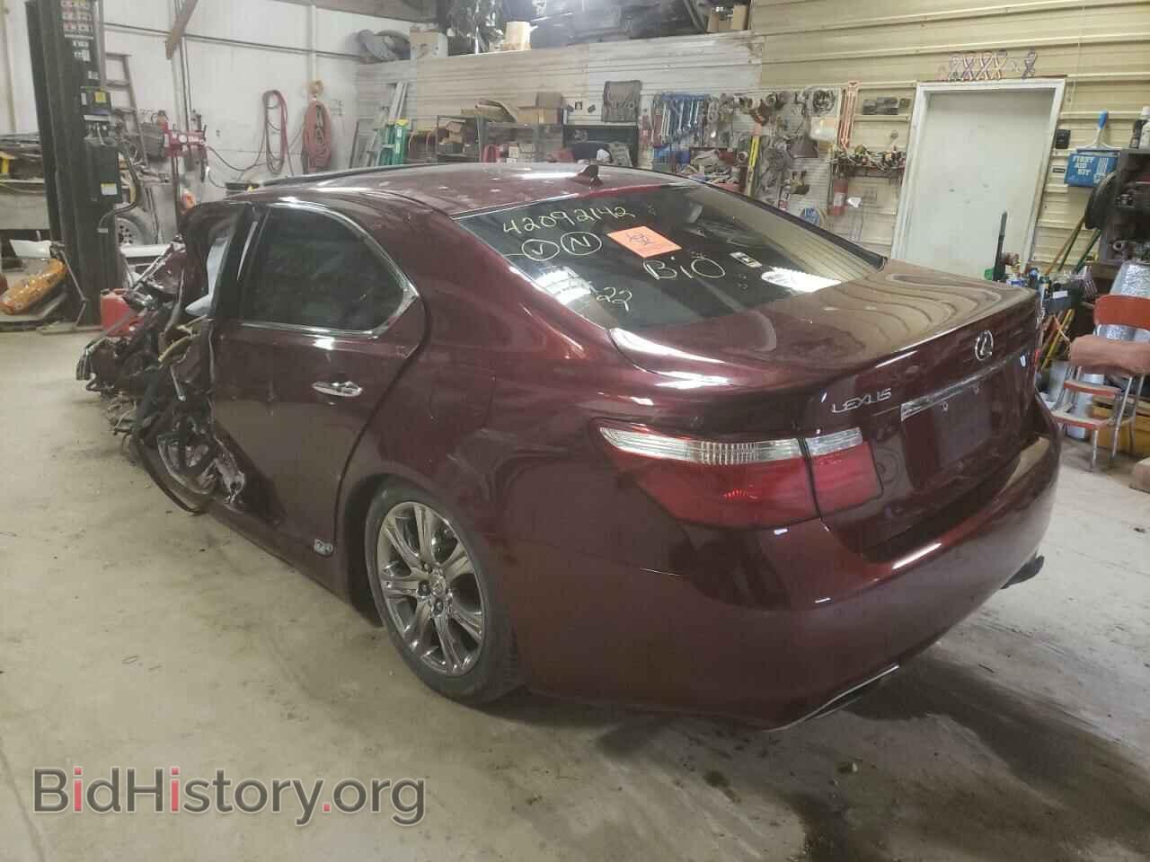 2007 LEXUS LS460 - VIN: JTHBL46F575008609 - Фото 3
