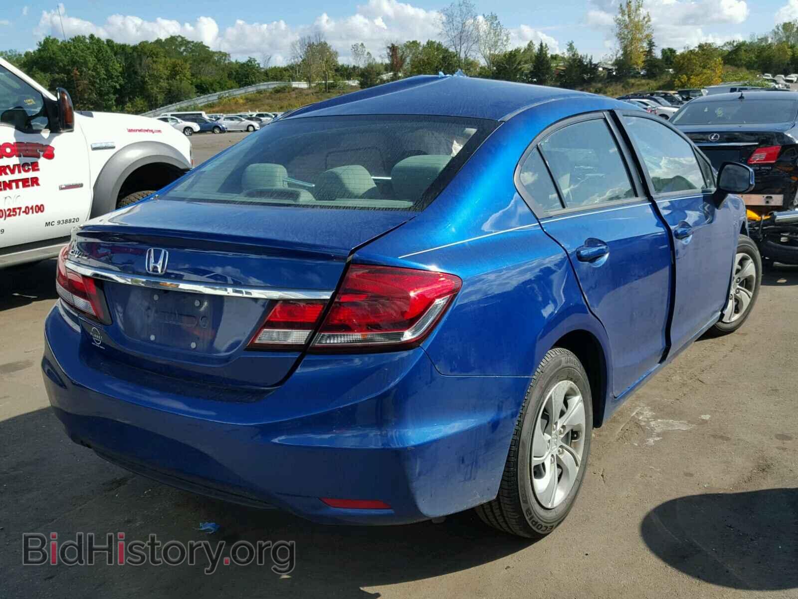 2013 HONDA CIVIC - VIN: 19XFB2F5XDE234565 - Фото 4