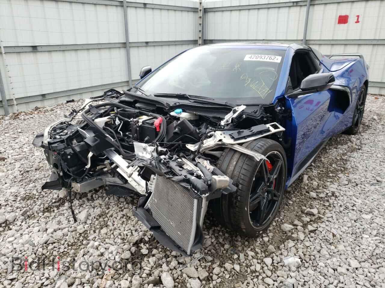 2021 CHEVROLET CORVETTE - VIN: 1G1YB3D49M5100756 - Фото 2