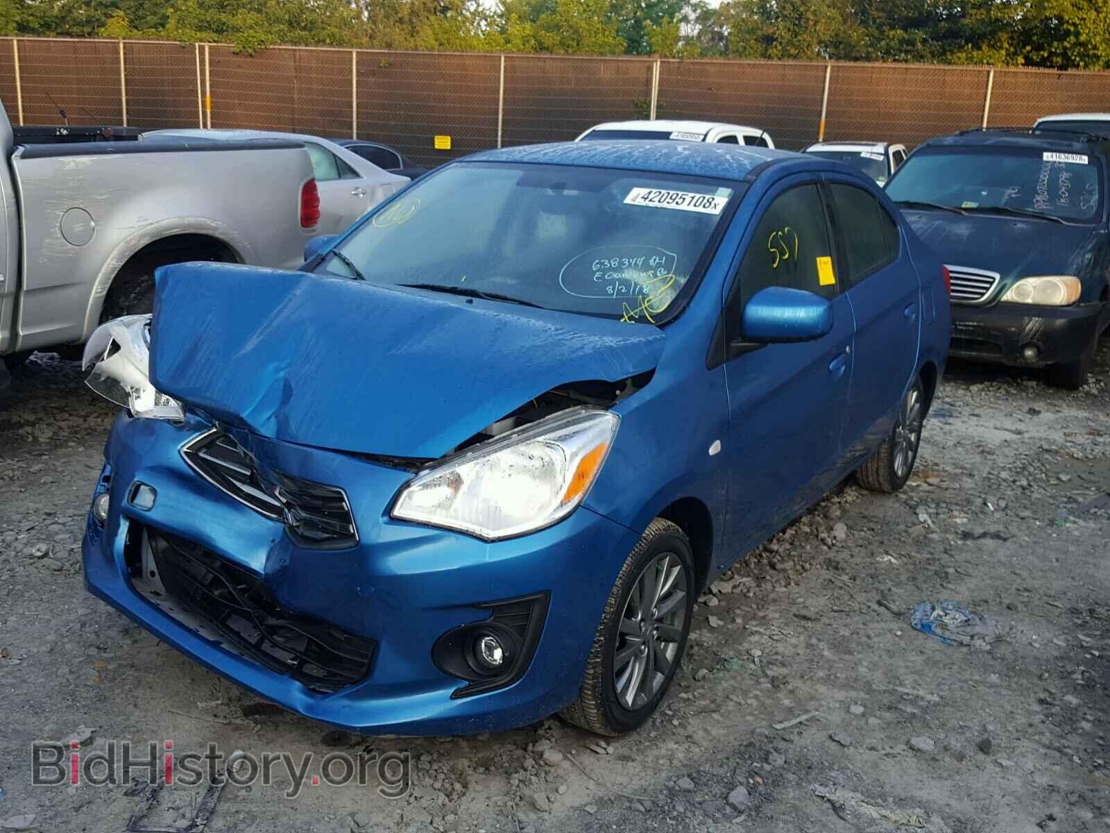 2018 MITSUBISHI MIRAGE - VIN: ML32F3FJ2JHF02204 - Фото 2