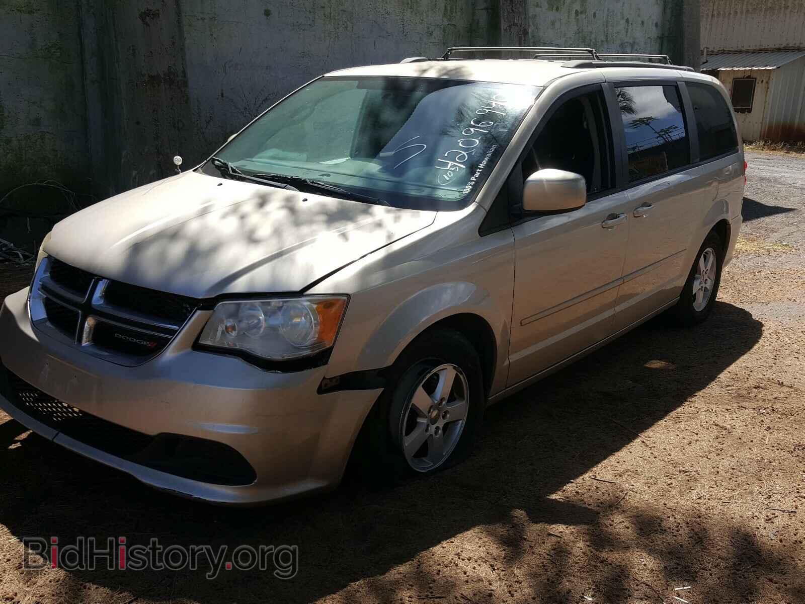 2013 DODGE CARAVAN - VIN: 2C4RDGCG5DR553168 - Фото 2