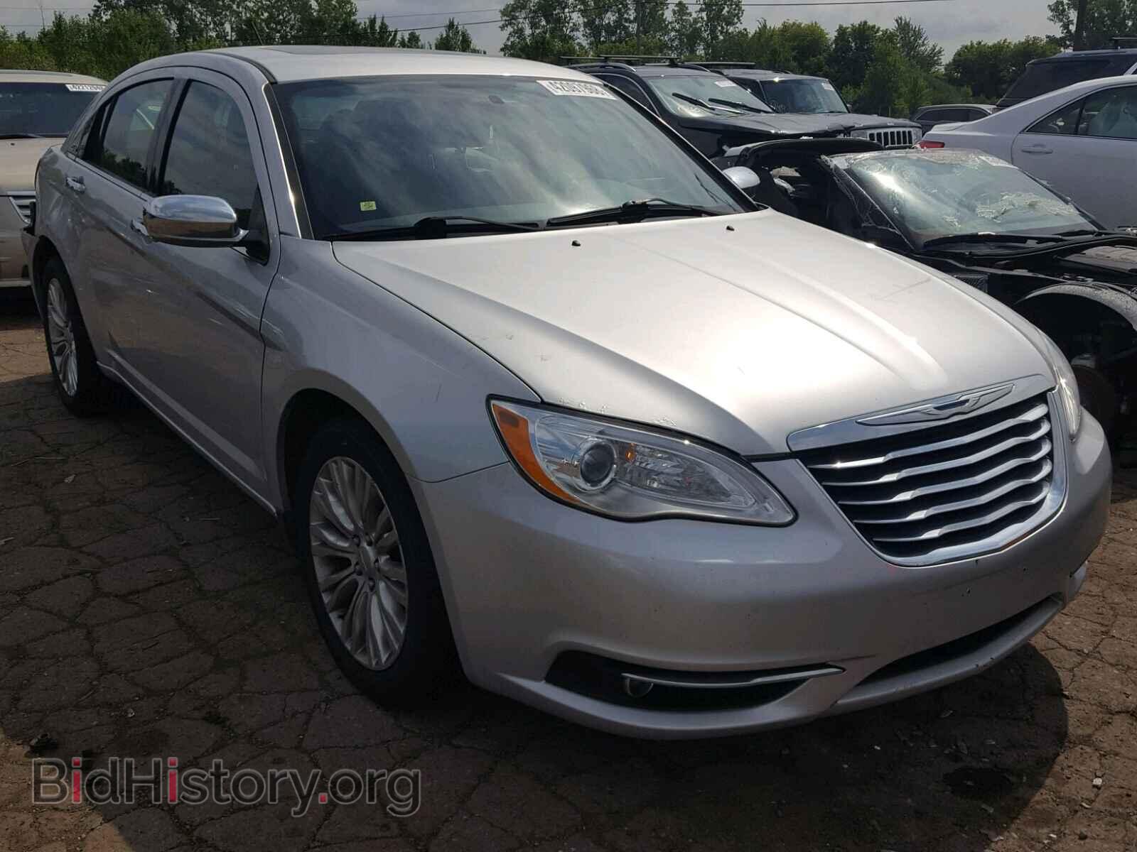 Фотография 1C3CCBCB6CN181534 - CHRYSLER 200 2012