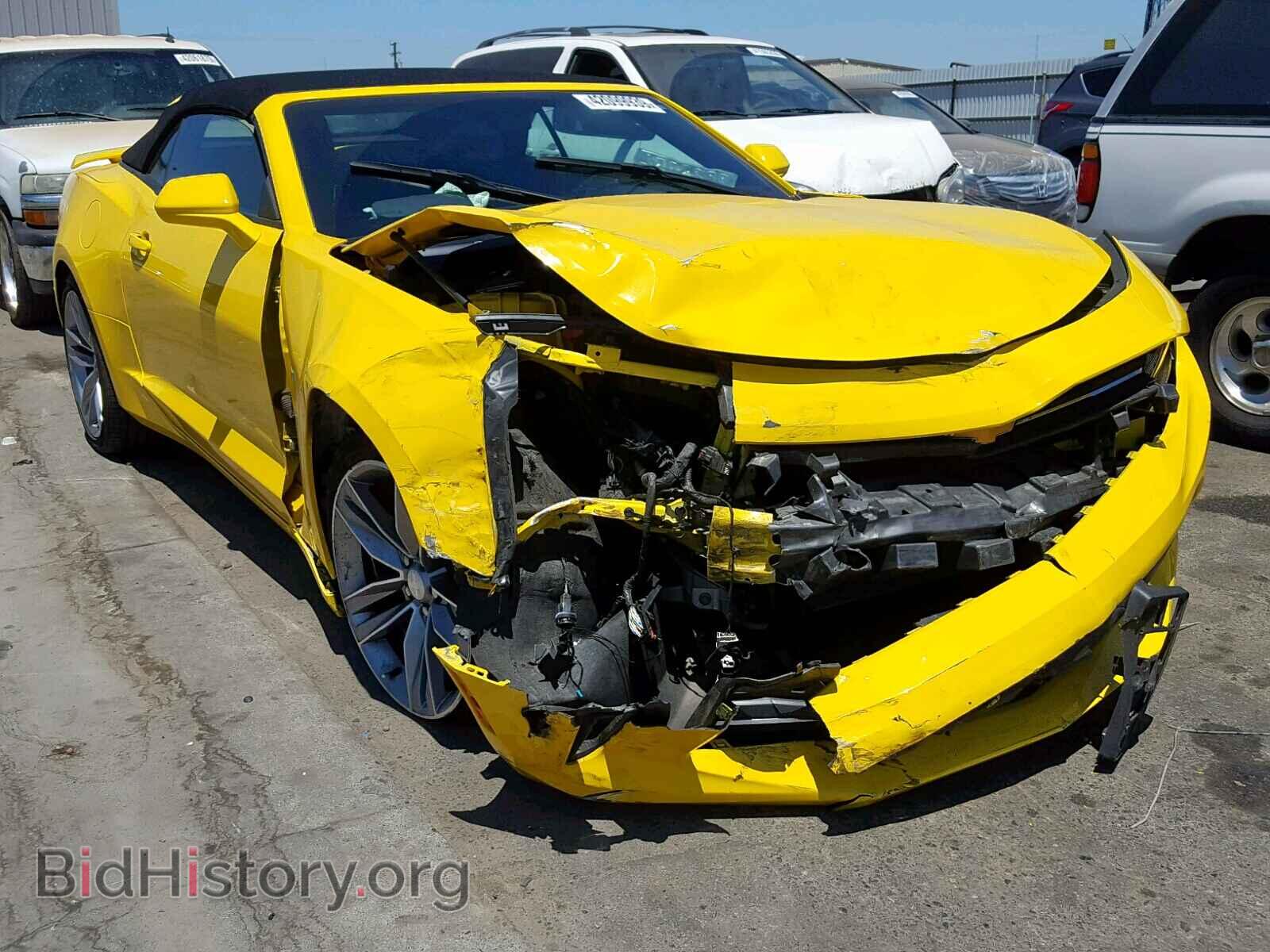 Photo 1G1FB3DS3H0172013 - CHEVROLET CAMARO 2017