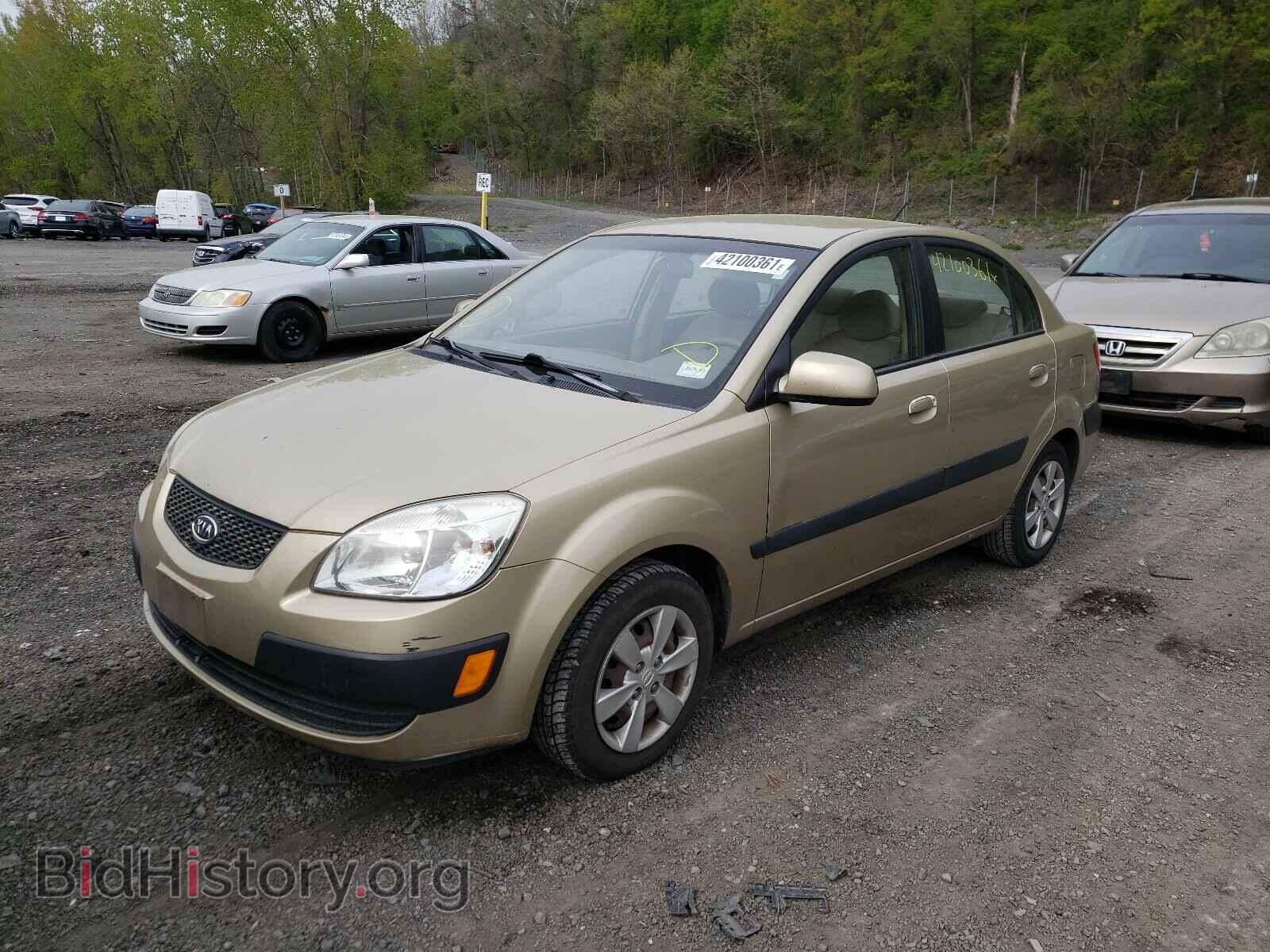 2008 KIA RIO - VIN: KNADE123786353826 - Фото 2