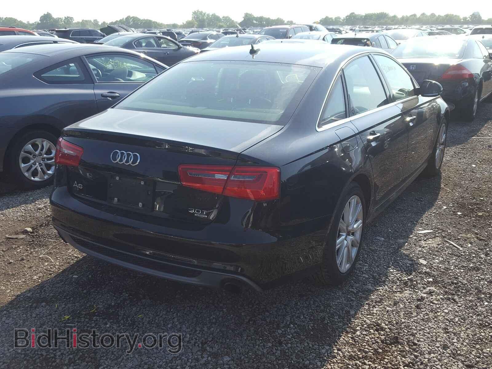 2012 AUDI A6 - VIN: WAUHGAFC3CN083899 - Фото 4