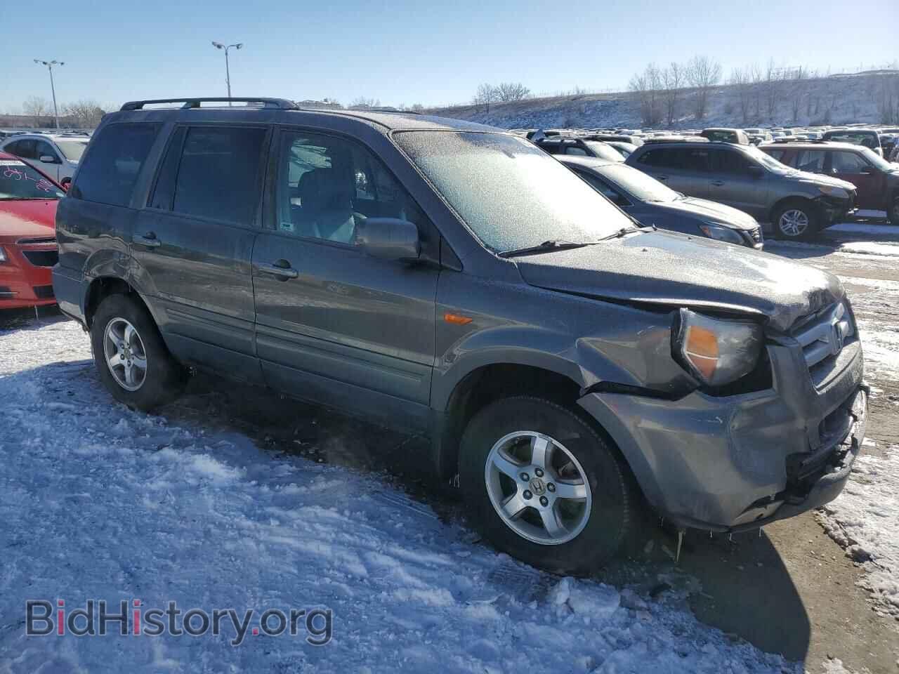 2007 HONDA PILOT - VIN: 2HKYF18737H532042 - Фото 4