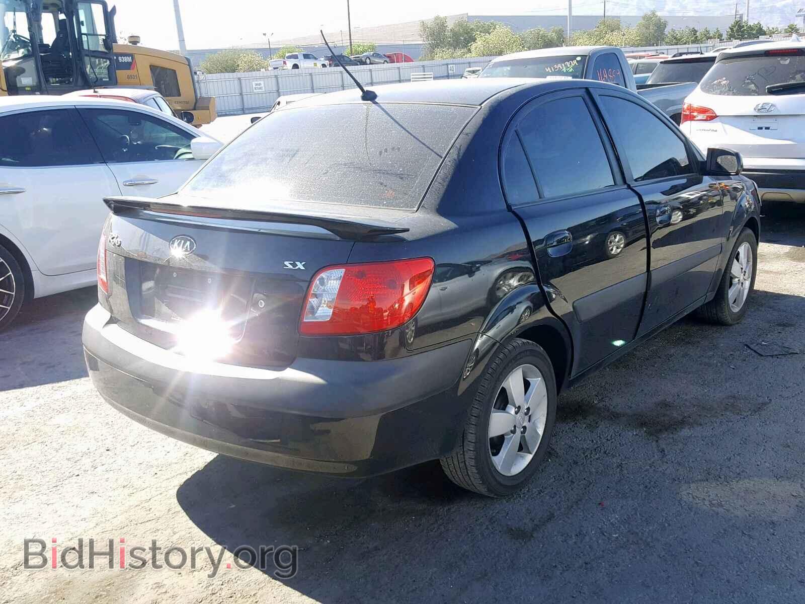 2007 KIA RIO BASE - VIN: KNADE123676293553 - Photo 4