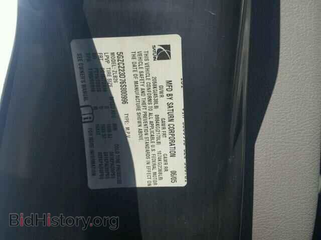 2006 SATURN VUE - VIN: 5GZCZ23D76S800996 - Фото 10