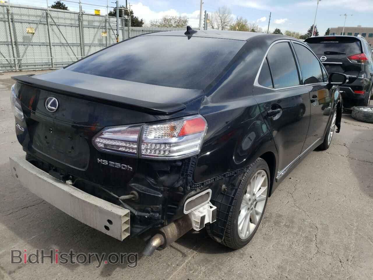 2010 LEXUS HS - VIN: JTHBB1BA2A2023427 - Photo 4