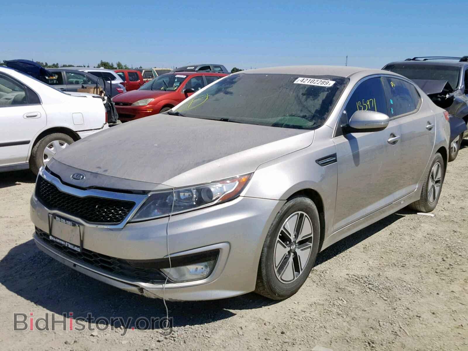 2011 KIA OPTIMA HYB - VIN: KNAGM4AD7B5006246 - Photo 2