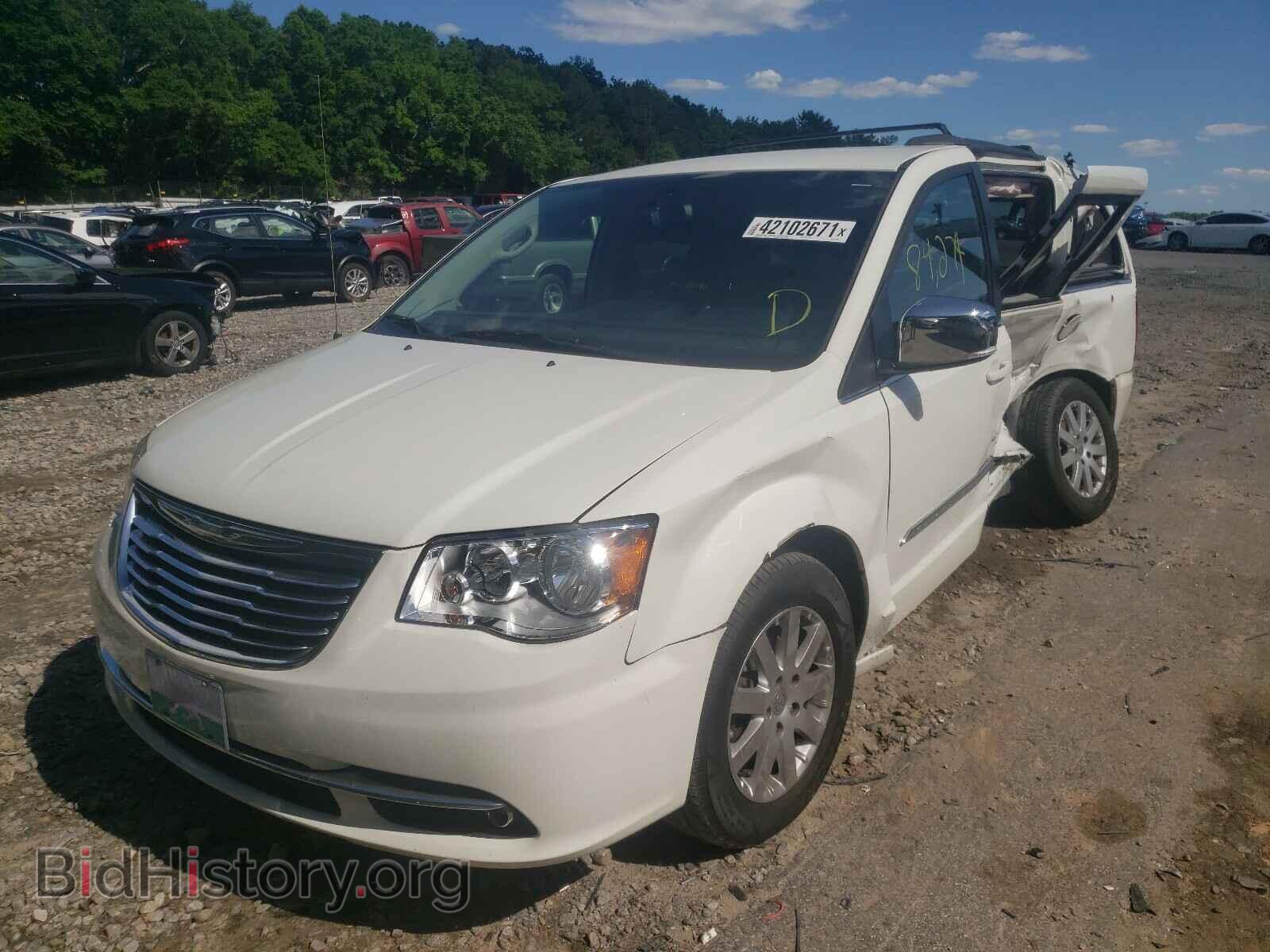 2011 CHRYSLER MINIVAN - VIN: 2A4RR8DGXBR676090 - Фото 2