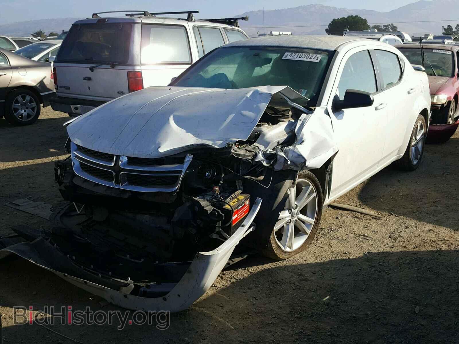 2012 DODGE AVENGER - VIN: 1C3CDZAG3CN261409 - Фото 2