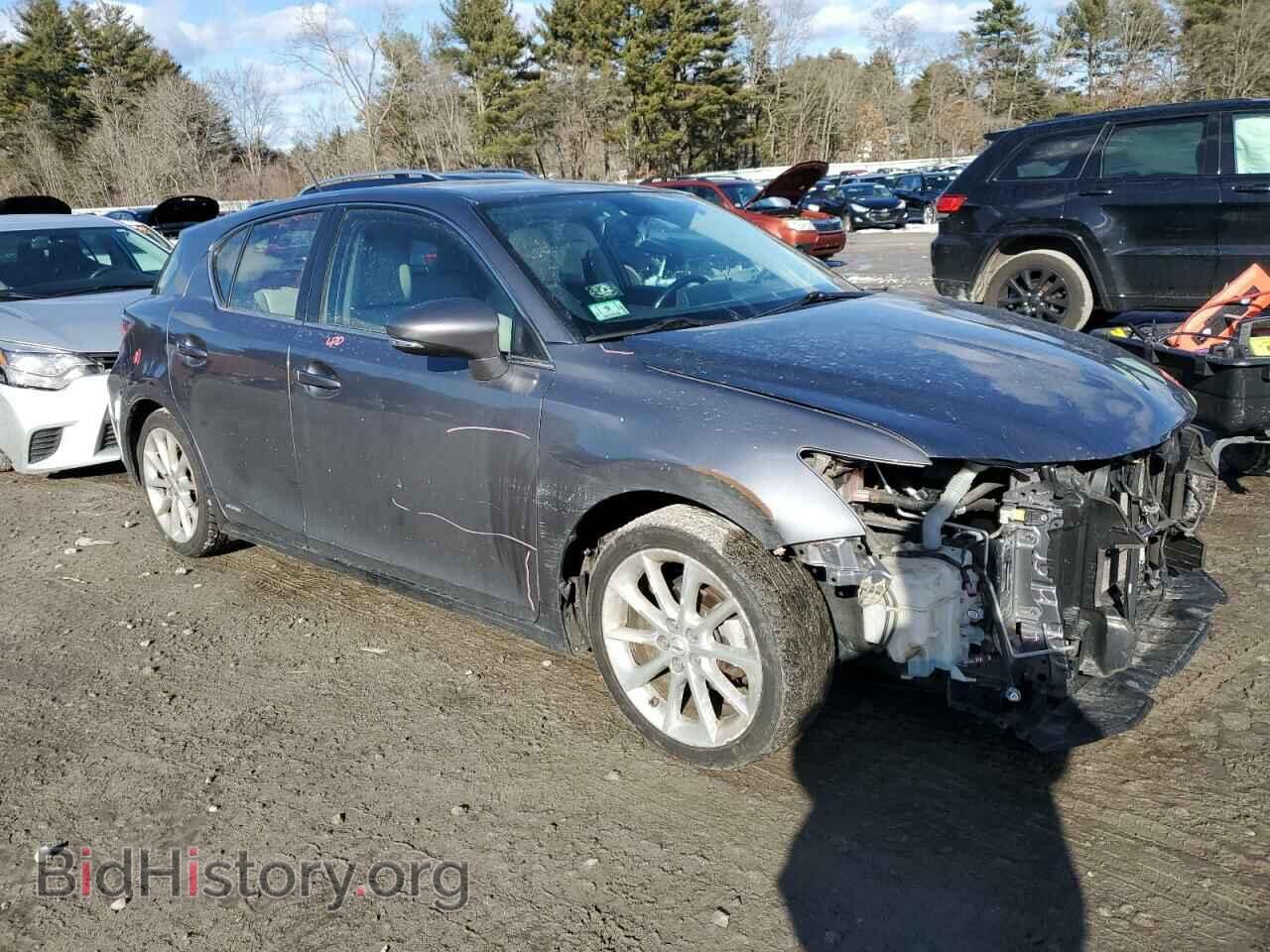 2012 LEXUS CT 200 - VIN: JTHKD5BH7C2115053 - Фото 4