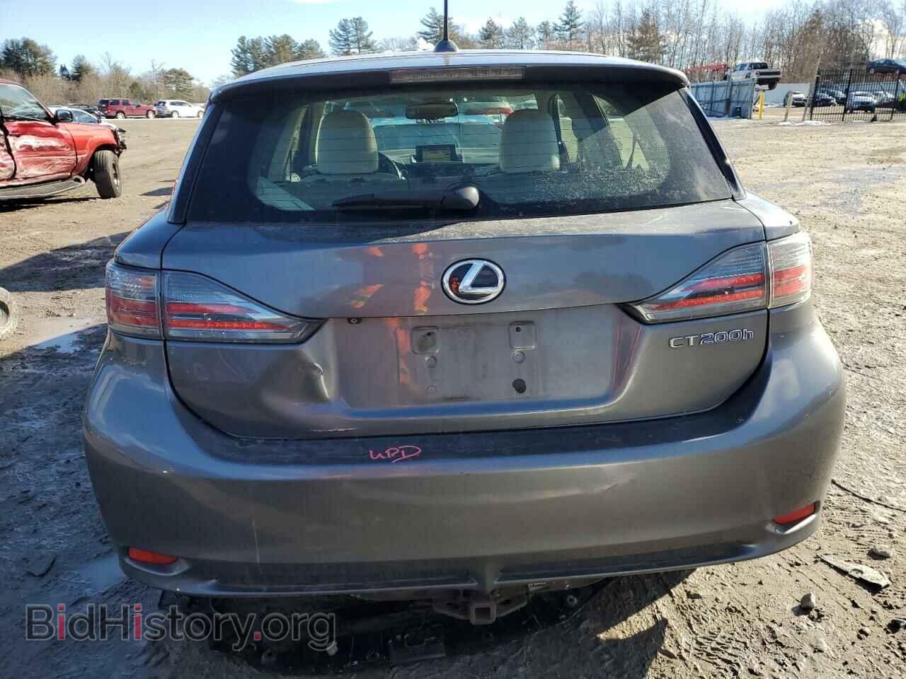 2012 LEXUS CT 200 - VIN: JTHKD5BH7C2115053 - Фото 6