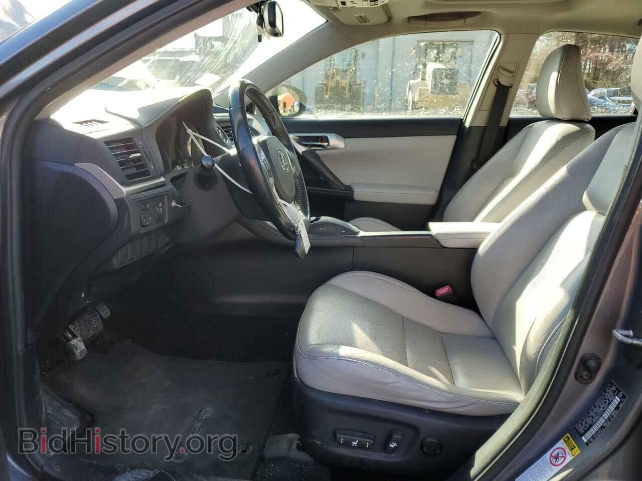 2012 LEXUS CT 200 - VIN: JTHKD5BH7C2115053 - Фото 7