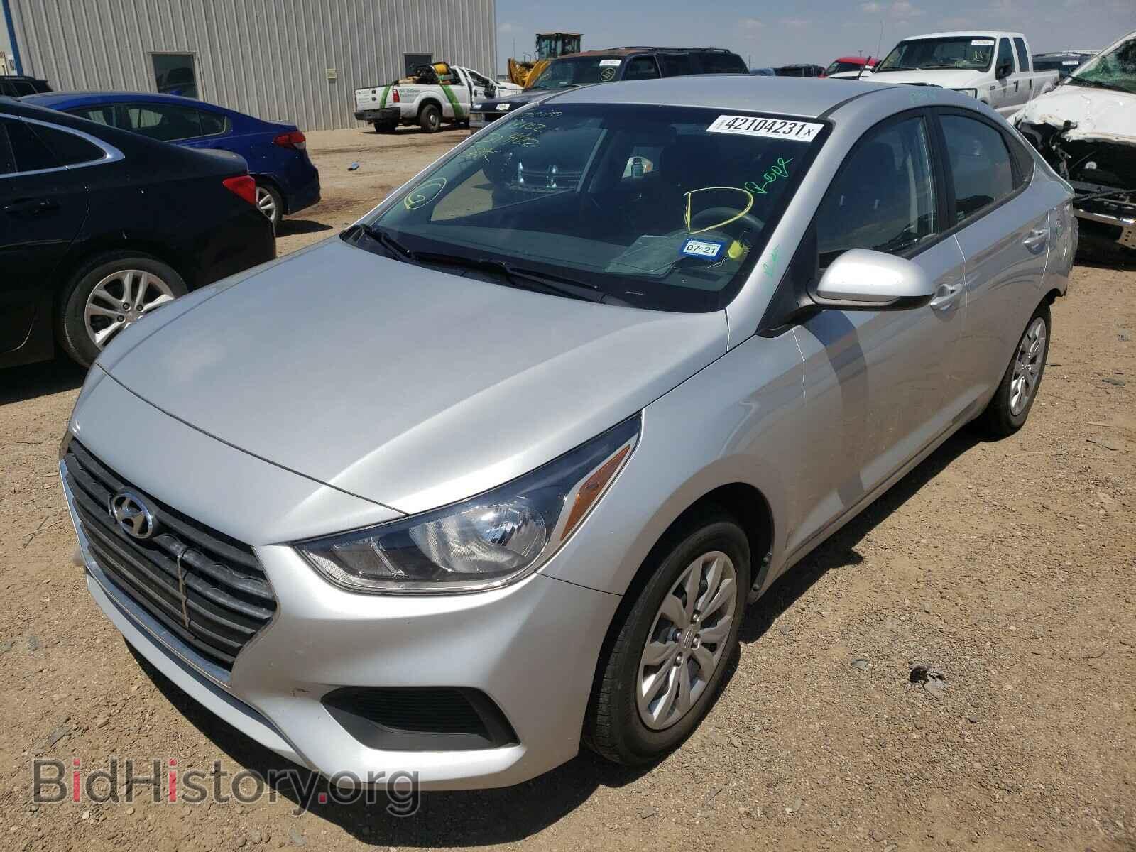 2018 HYUNDAI ACCENT - VIN: 3KPC24A34JE017576 - Фото 2