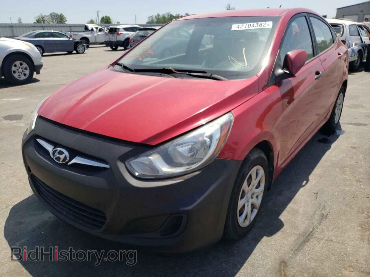 2012 HYUNDAI ACCENT - VIN: KMHCT4AEXCU196107 - Фото 2