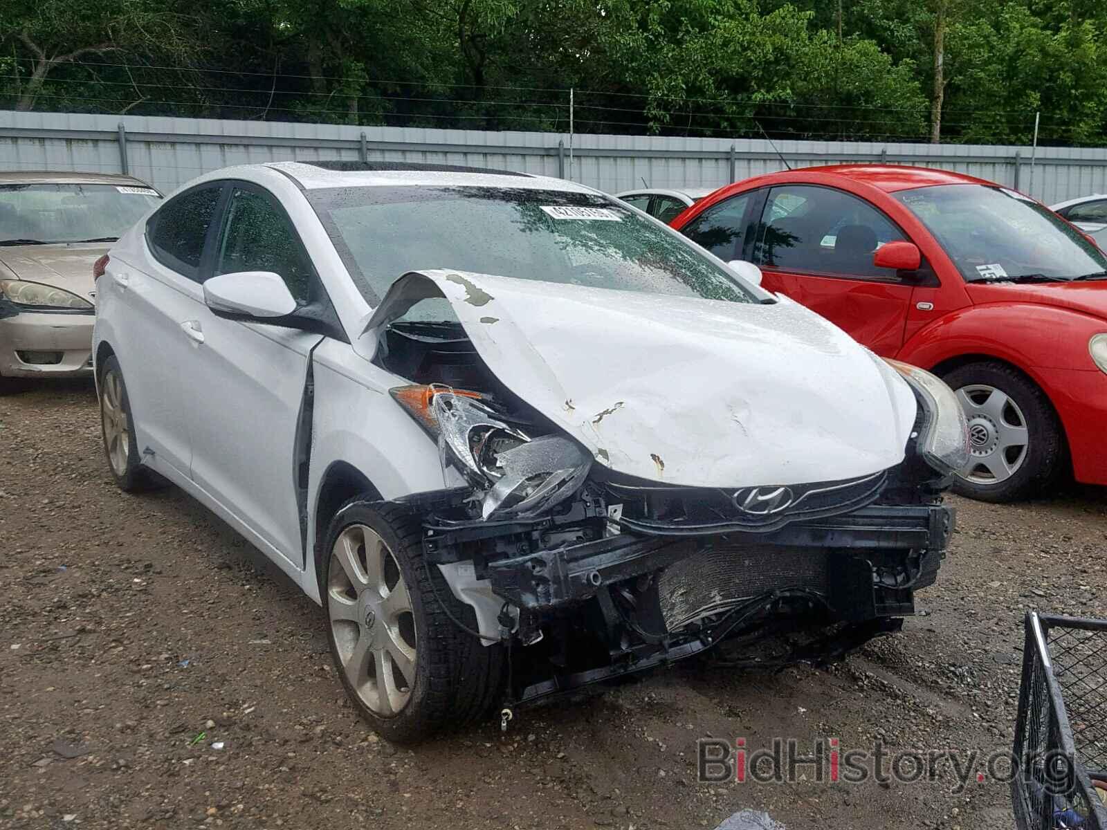 Photo 5NPDH4AEXBH007443 - HYUNDAI ELANTRA 2011