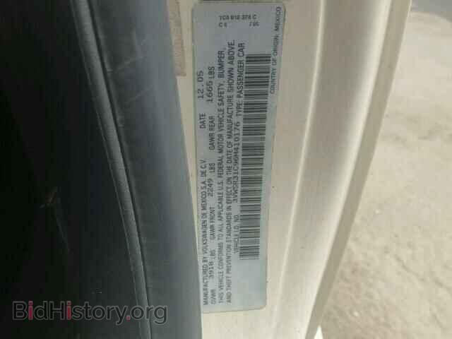 2006 VOLKSWAGEN BEETLE - VIN: 3VWSR31C96M410176 - Фото 10