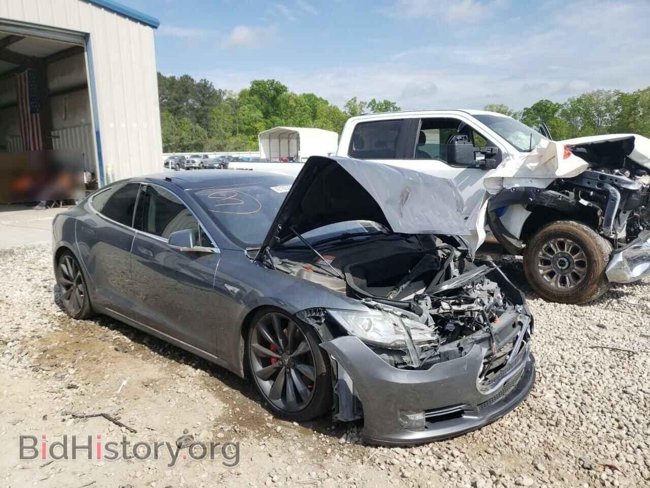 Photo 5YJSA1H14EFP42841 - TESLA MODEL S 2014