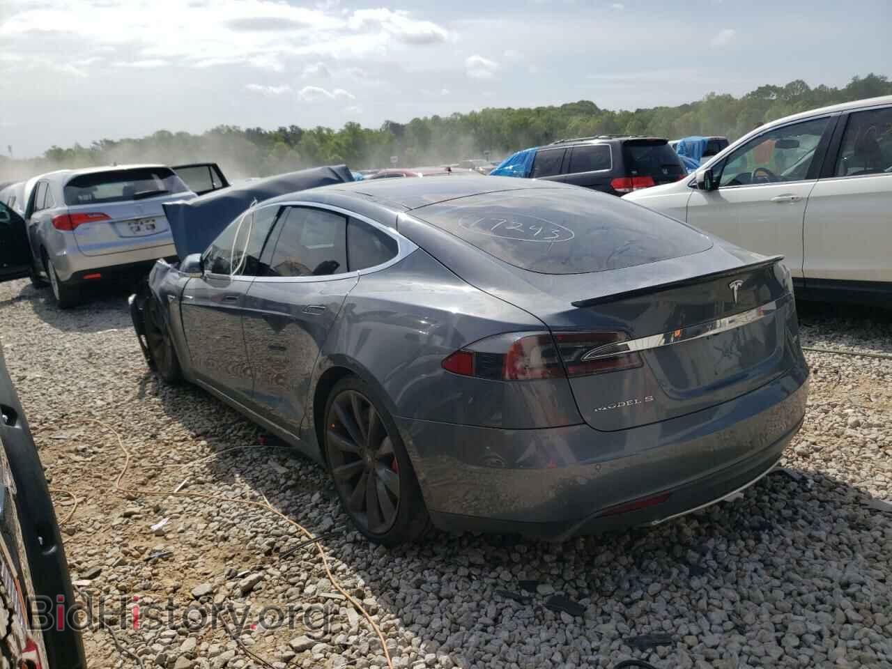 2014 TESLA MODEL S - VIN: 5YJSA1H14EFP42841 - Фото 3