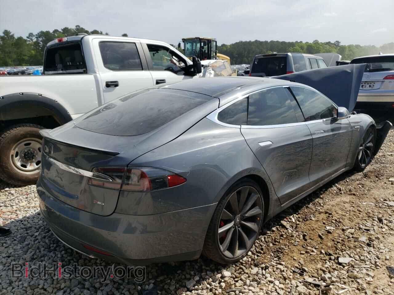 2014 TESLA MODEL S - VIN: 5YJSA1H14EFP42841 - Фото 4