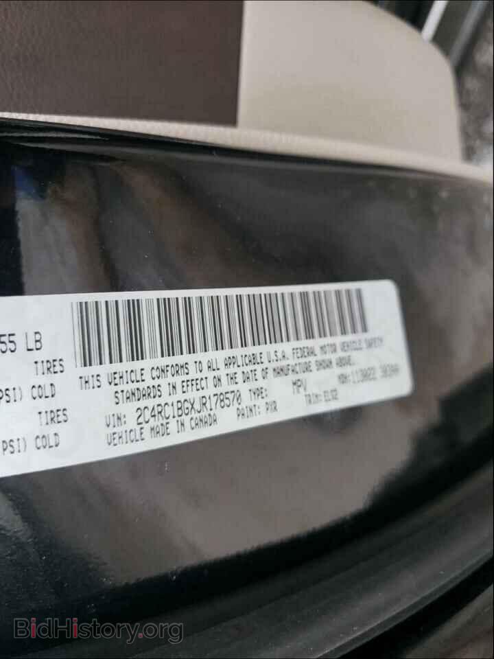 2018 CHRYSLER PACIFICA - VIN: 2C4RC1BGXJR178570 - Photo 10