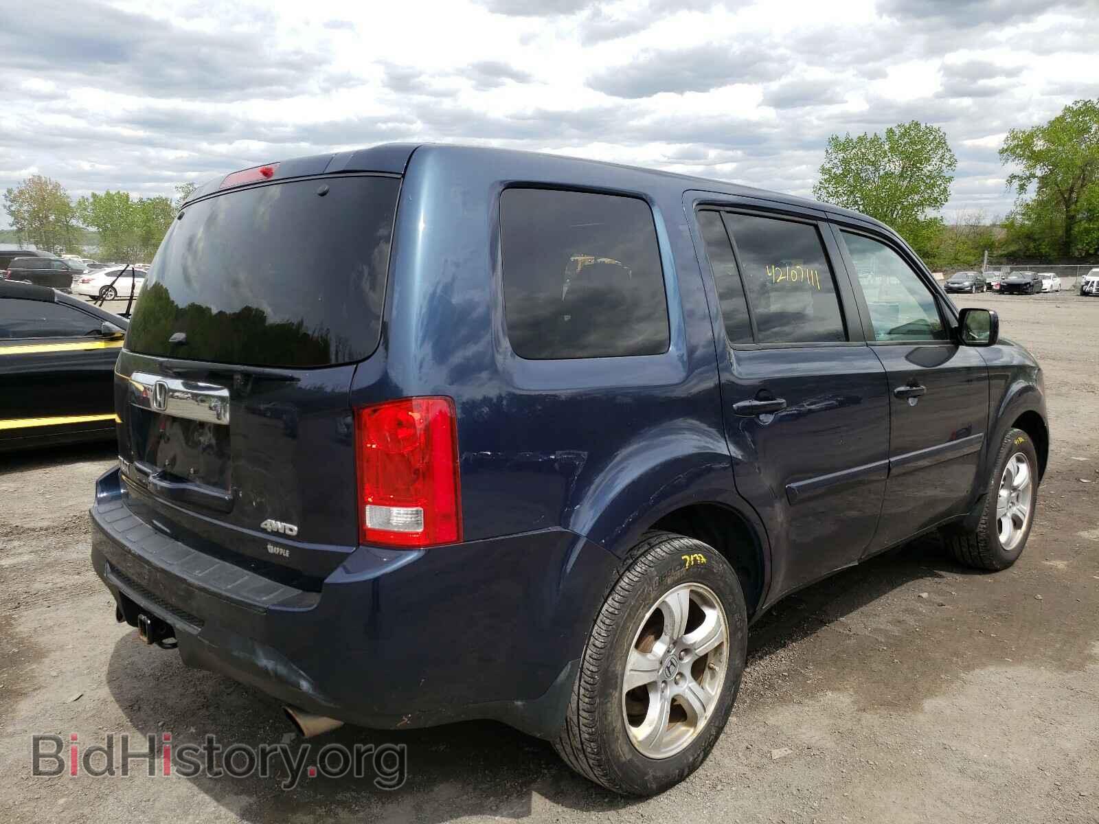 2012 HONDA PILOT - VIN: 5FNYF4H69CB002689 - Фото 4