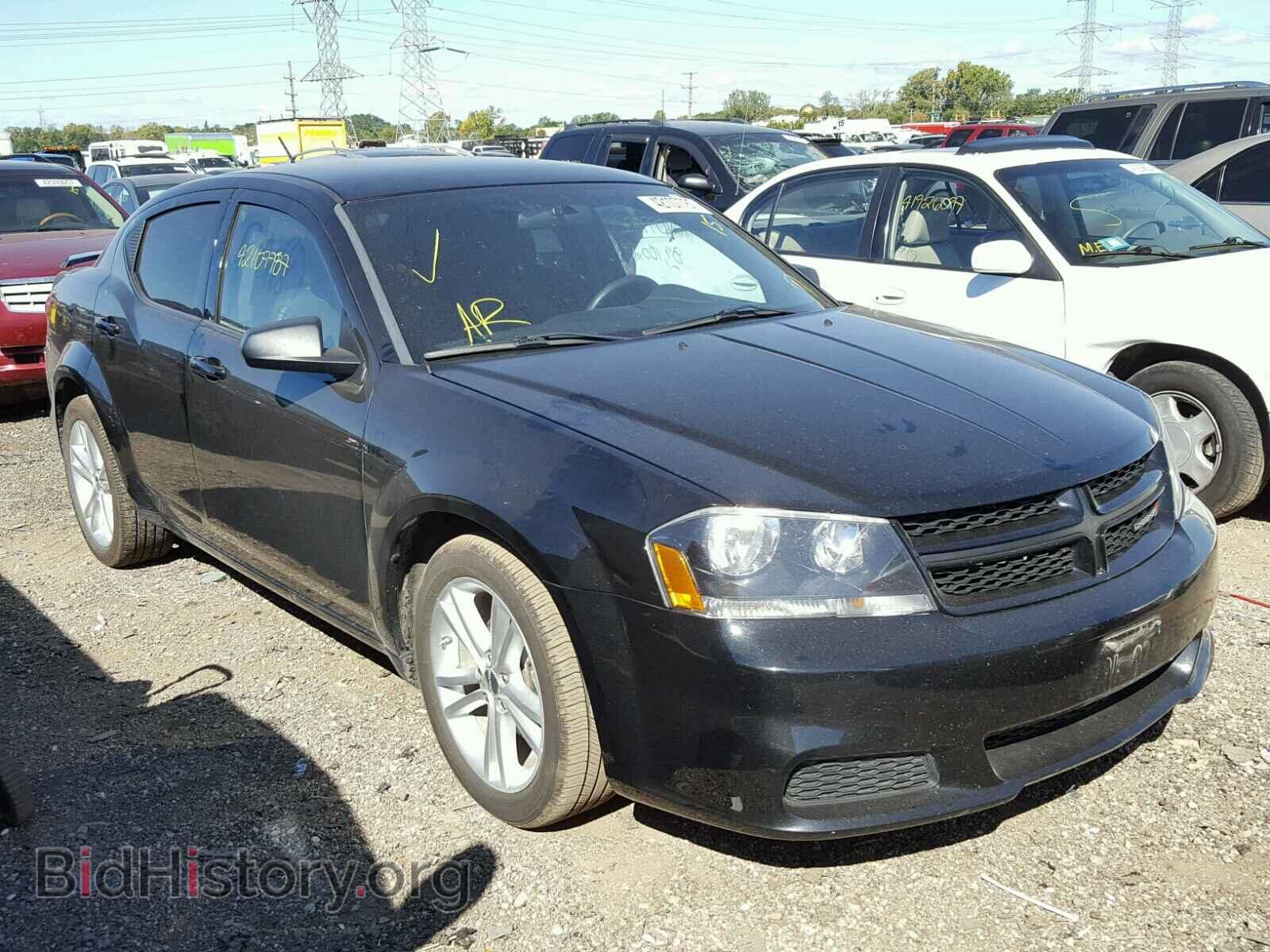 Photo 1C3CDZAB8EN118348 - DODGE AVENGER 2014