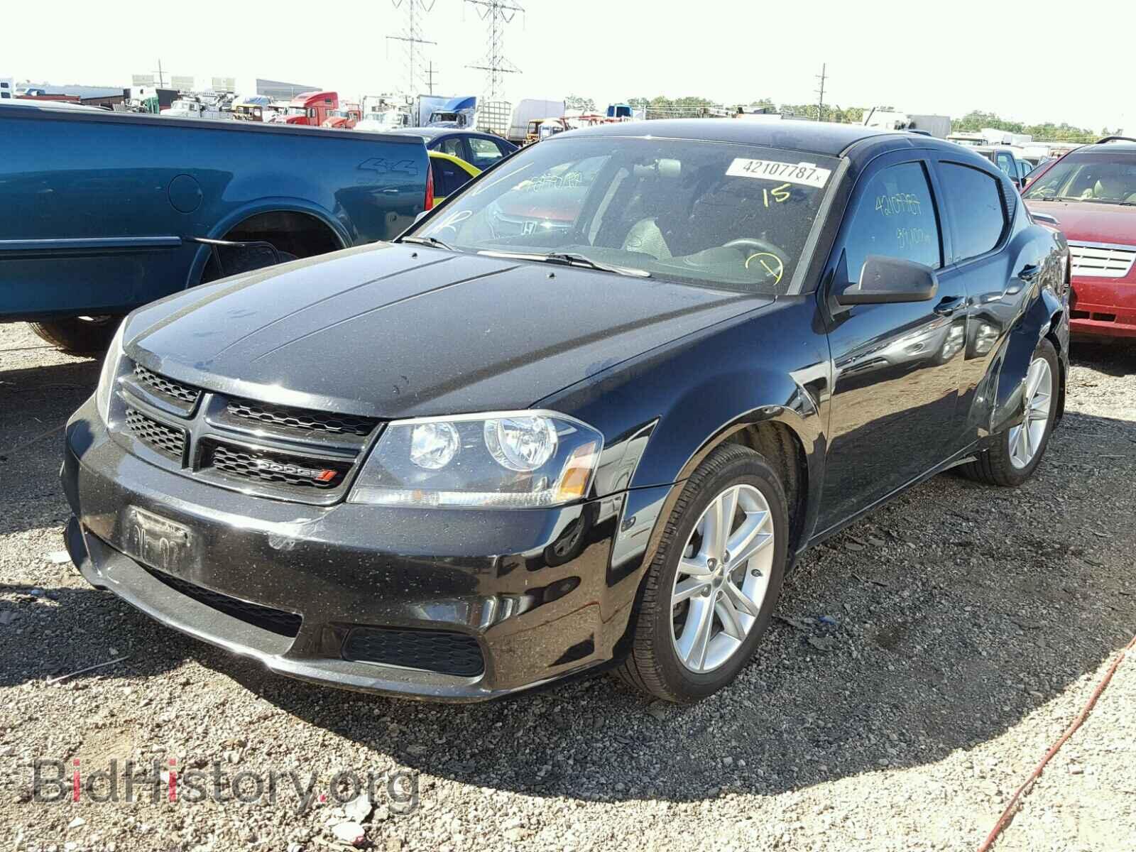 2014 DODGE AVENGER - VIN: 1C3CDZAB8EN118348 - Фото 2