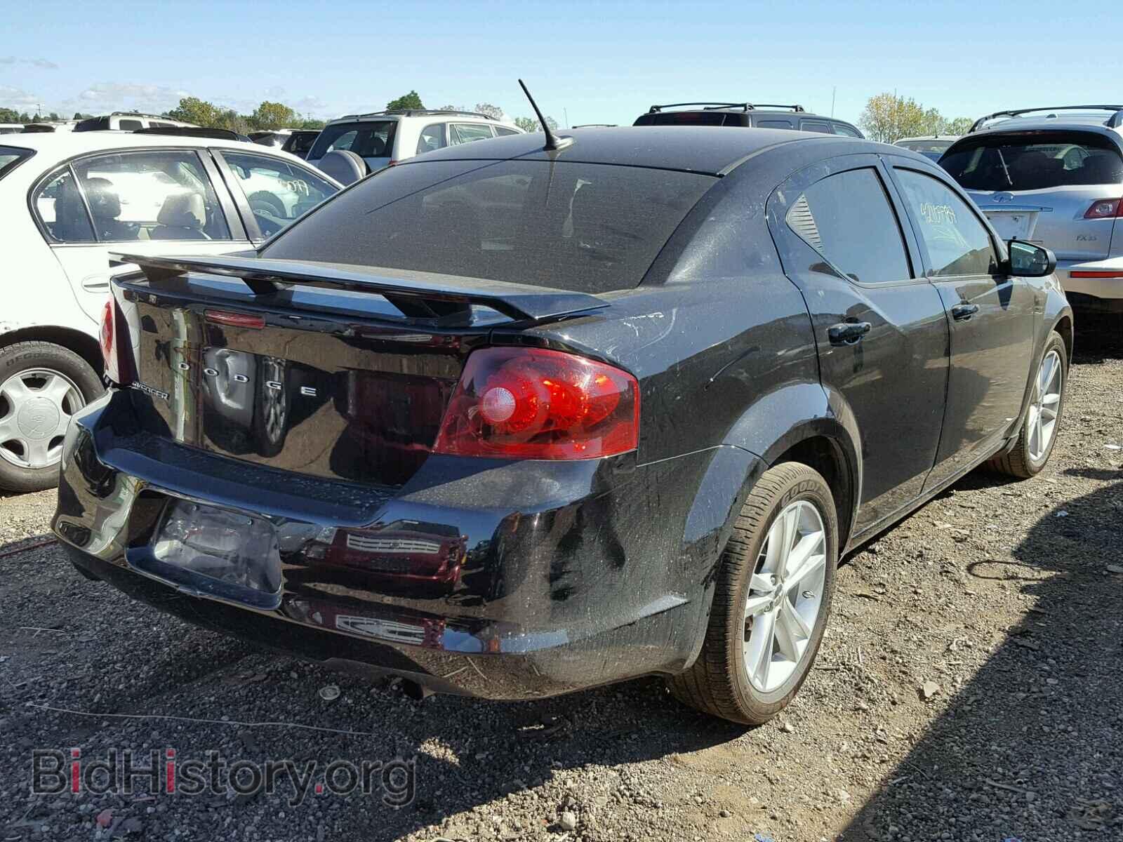 2014 DODGE AVENGER - VIN: 1C3CDZAB8EN118348 - Фото 4