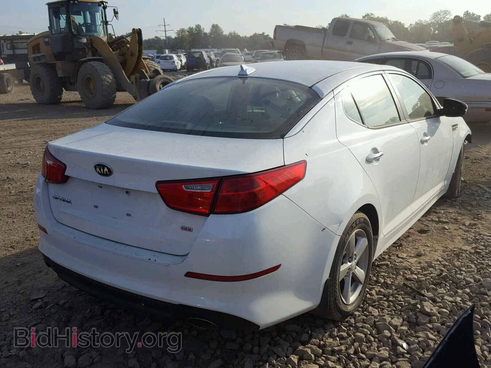 2015 KIA OPTIMA - VIN: 5XXGM4A71FG373903 - Фото 4