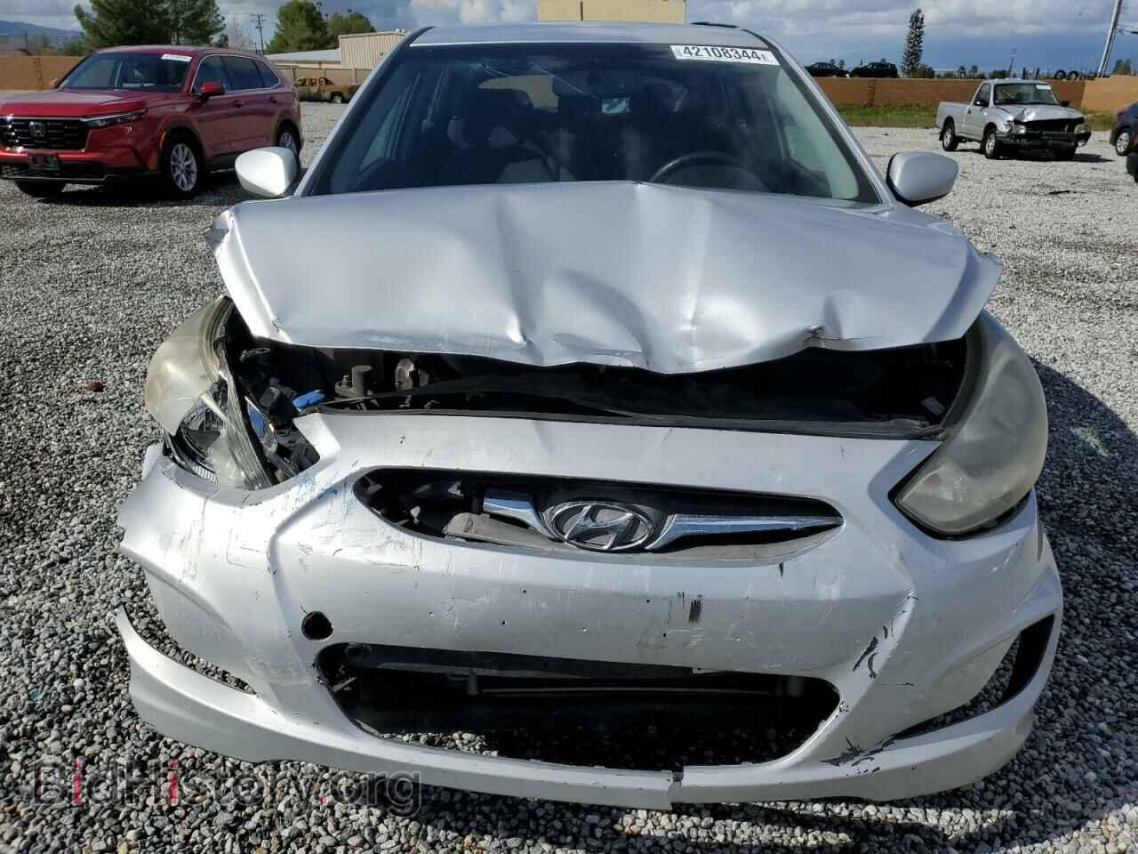 2012 HYUNDAI ACCENT - VIN: KMHCU5AEXCU047425 - Фото 5