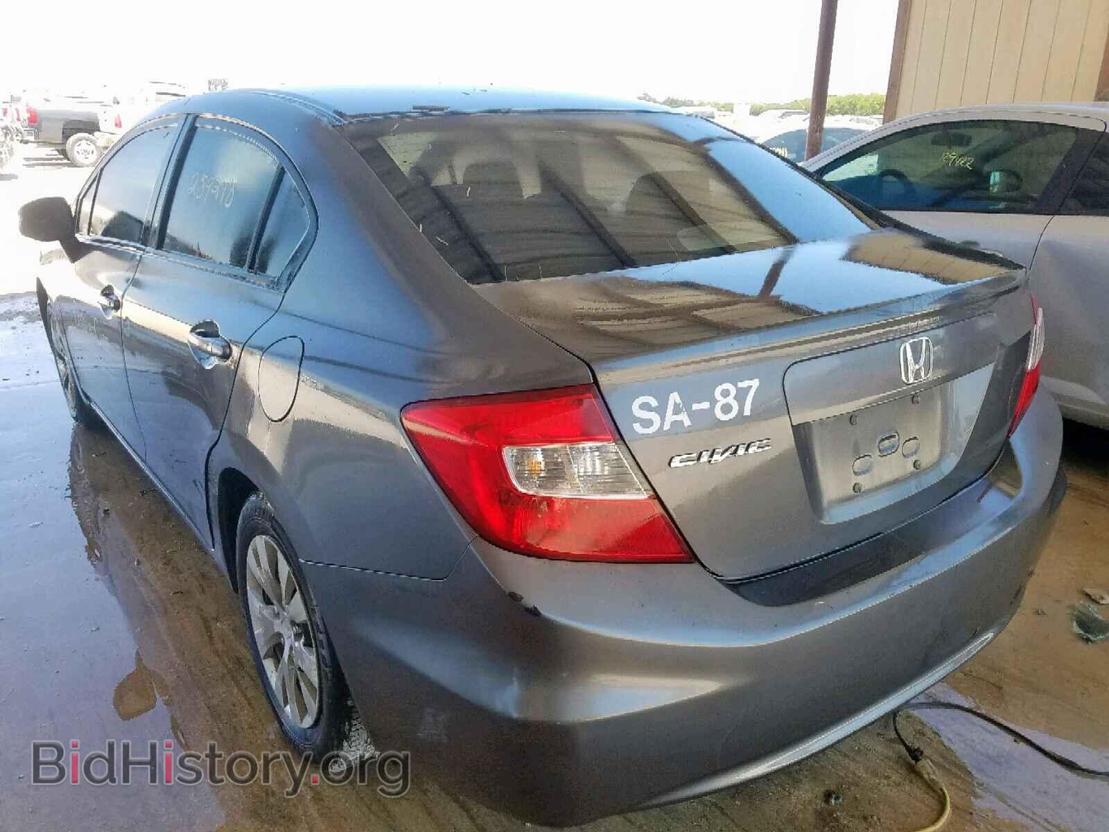 2012 HONDA CIVIC LX - VIN: 2HGFB2F5XCH317580 - Фото 3