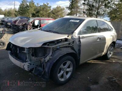 2012 Lexus RX350 RX 350, золотистый — VIN 2T2BK1BA3CC138524, Copart