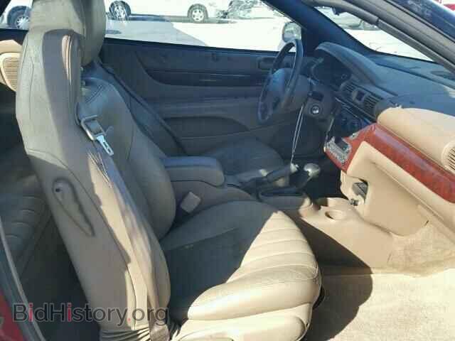 2002 CHRYSLER SEBRING - VIN: 1C3EL55R22N240114 - Фото 5
